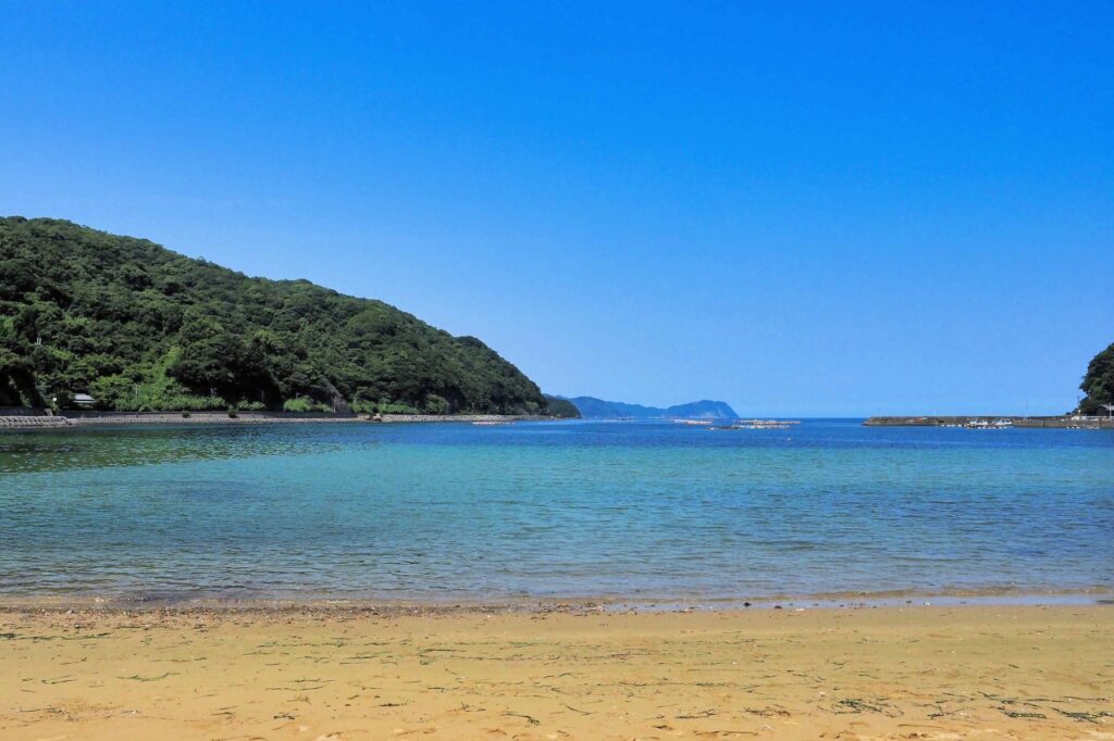 海沿いのキャンプ場